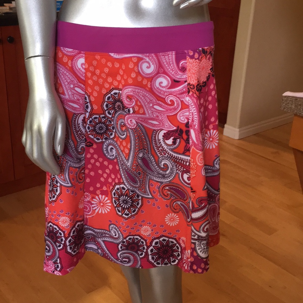 PRANA | skirt paisley pattern